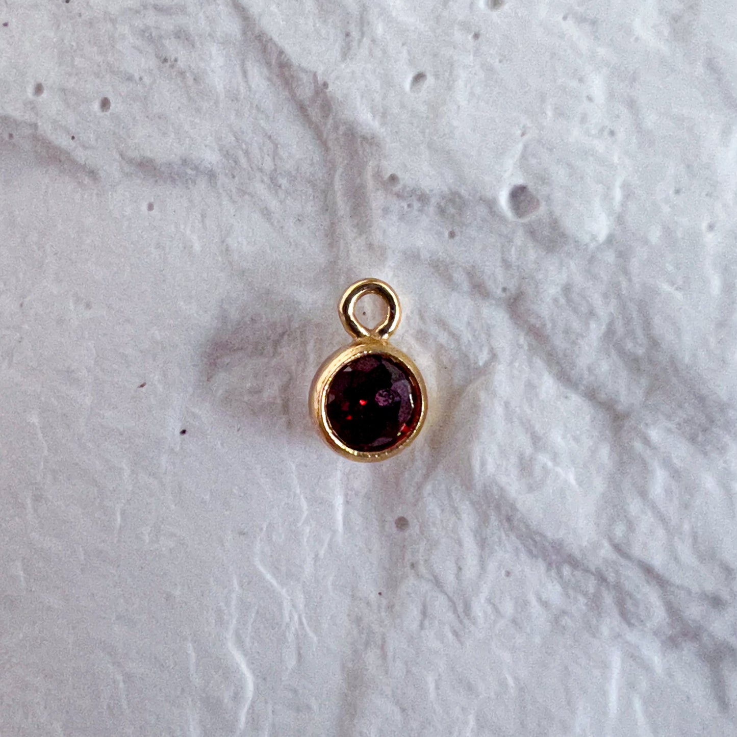 Garnet Charm