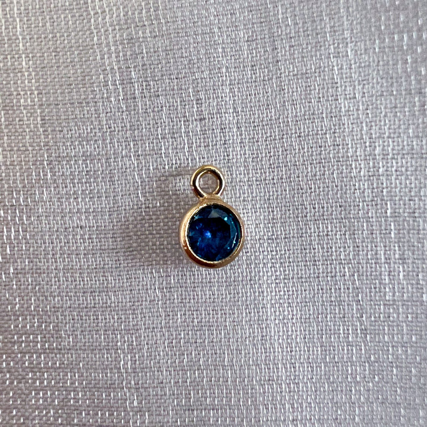 Sapphire Charm