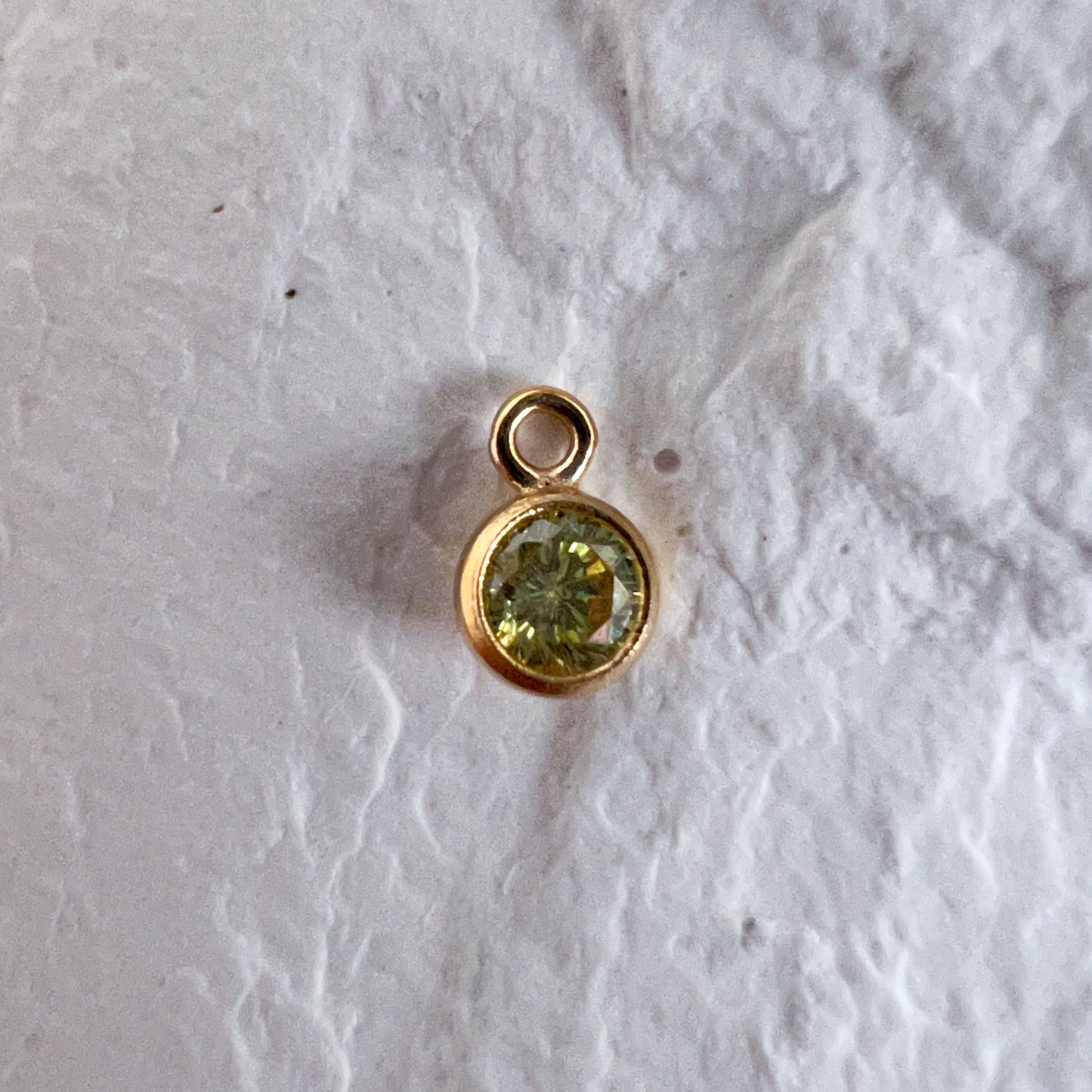Peridot Charm