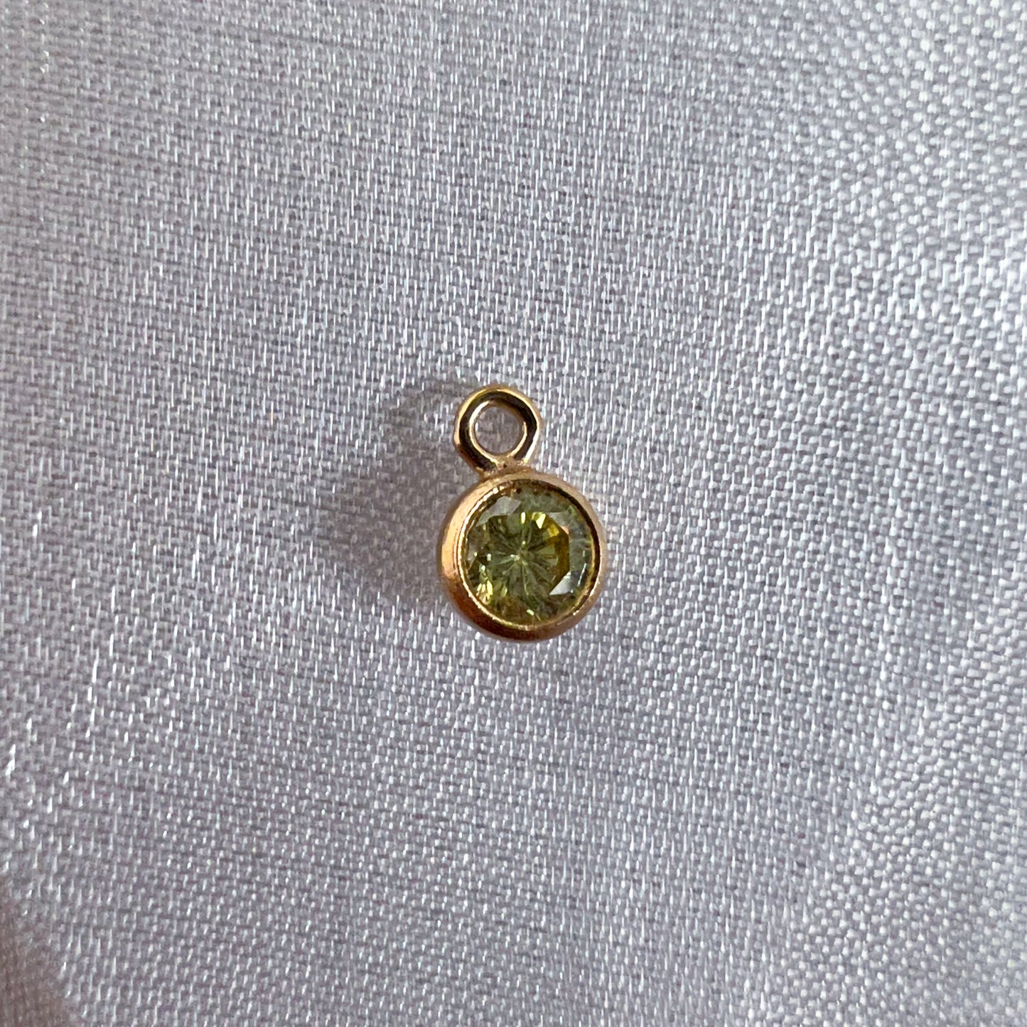 Peridot Charm