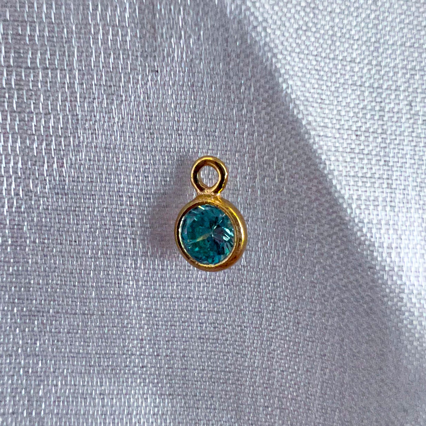 Aquamarine Charm