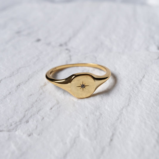 Nisha Signet Ring